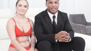 Babes Giving Blowjobs with Big Cocks Interracial Style