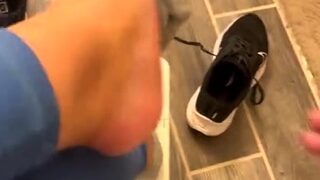 Black Amateur Explore Hot Foot Fetish