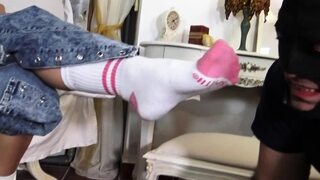 german brat dom sock sniffing